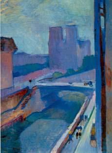 Henri Matisse A Glimpse of Notre Dame in the Late Afternoon oil painting image